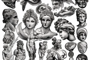 Greek Gods tattoo idea