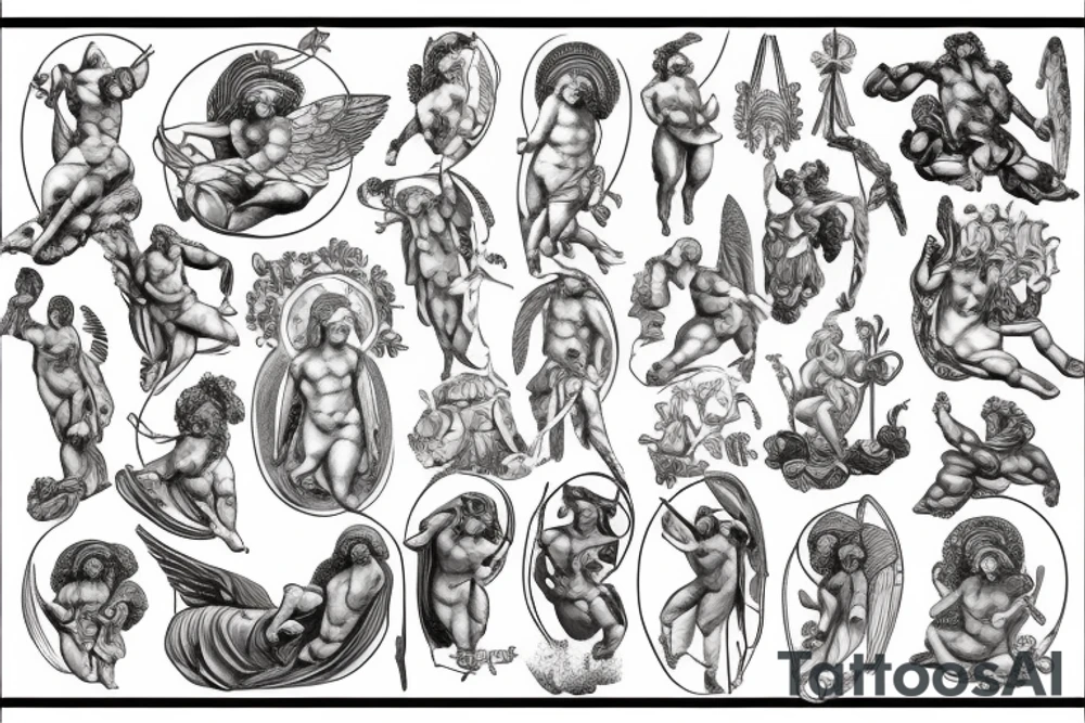Greek Gods tattoo idea