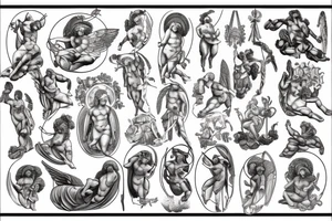 Greek Gods tattoo idea
