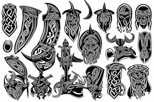 Viking tattoo idea