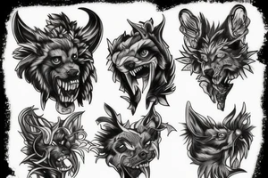 cerberus tattoo idea