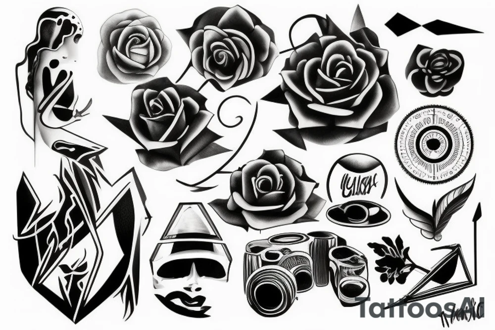 Vinyl LP tattoo idea
