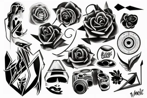 Vinyl LP tattoo idea