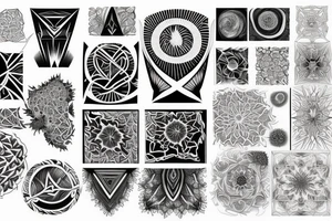fractal tattoo idea