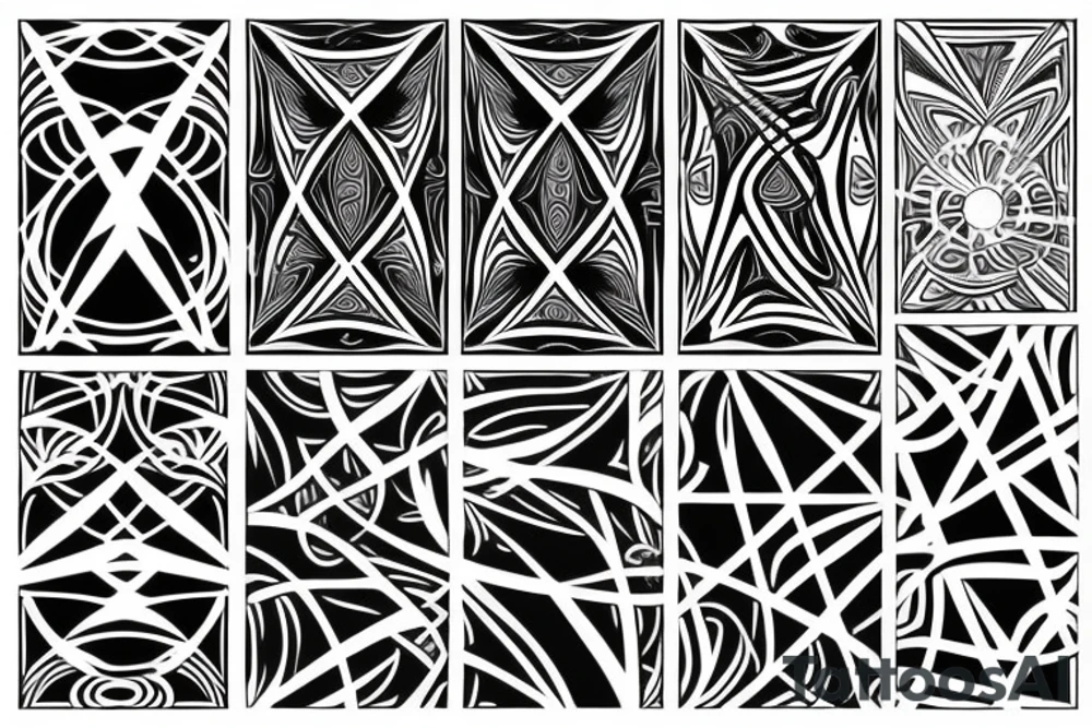 fractal geometry tattoo idea