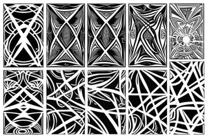 fractal geometry tattoo idea
