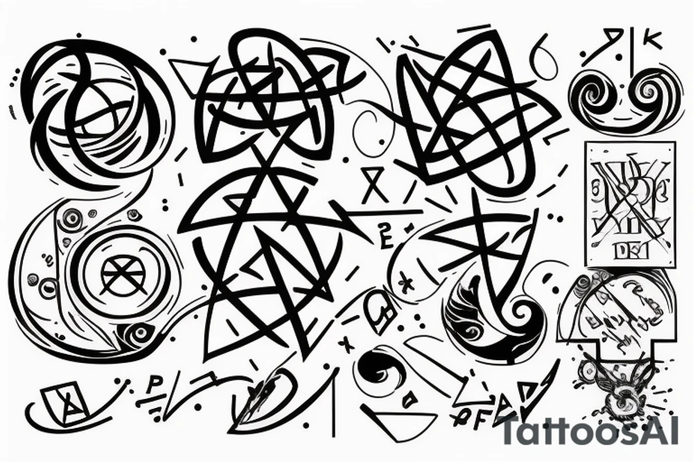 algebra tattoo idea