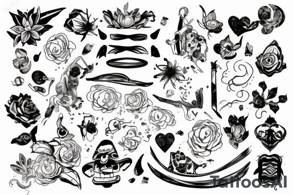 кот в шляпе tattoo idea