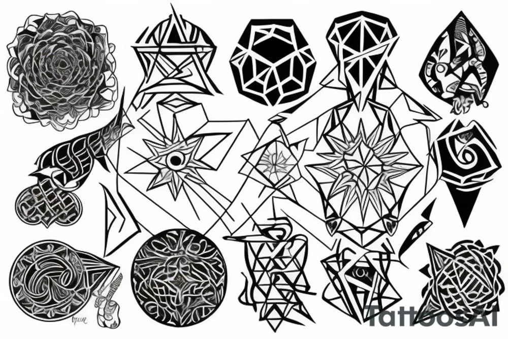 Ruler tattoo idea