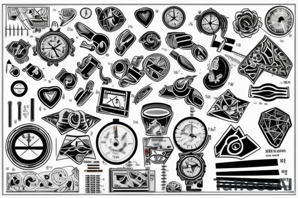 Measuring device tattoo idea