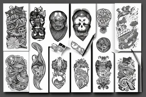 finnish sleeve tattoo idea