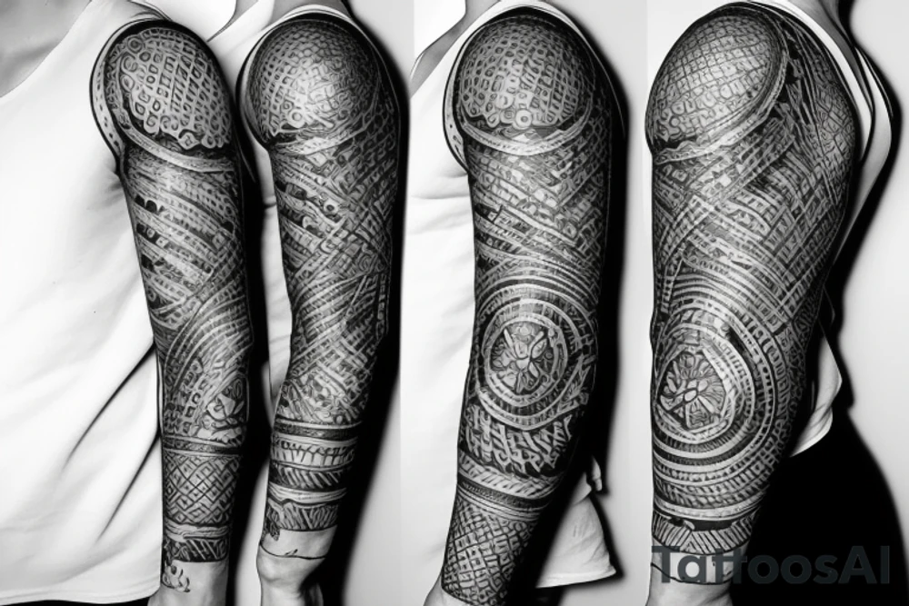 finnish sleeve tattoo idea