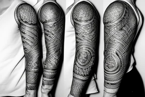 finnish sleeve tattoo idea