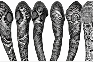 finnish sleeve tattoo idea