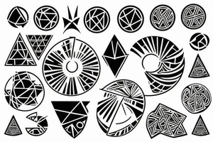 water band tattoo idea