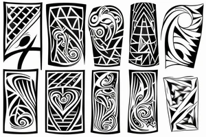 water band tattoo idea
