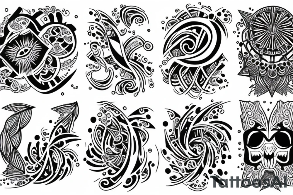 water tattoo idea