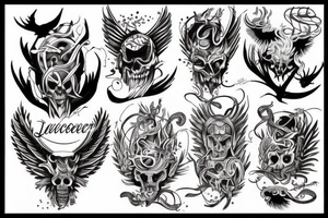 lucifer tattoo idea