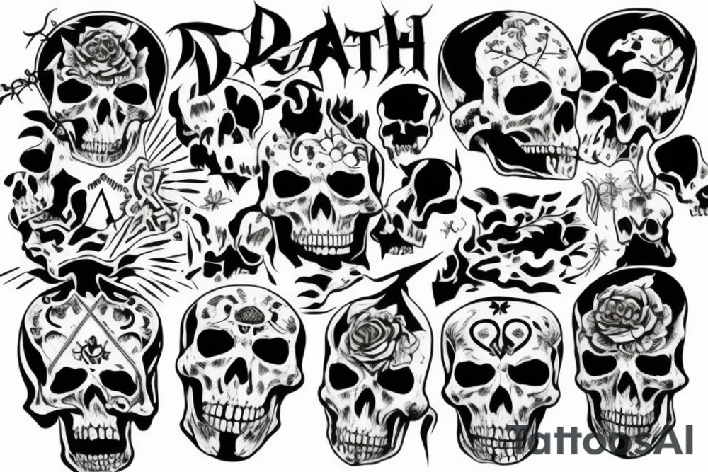 death tattoo idea