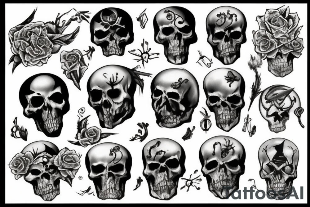 death tattoo idea