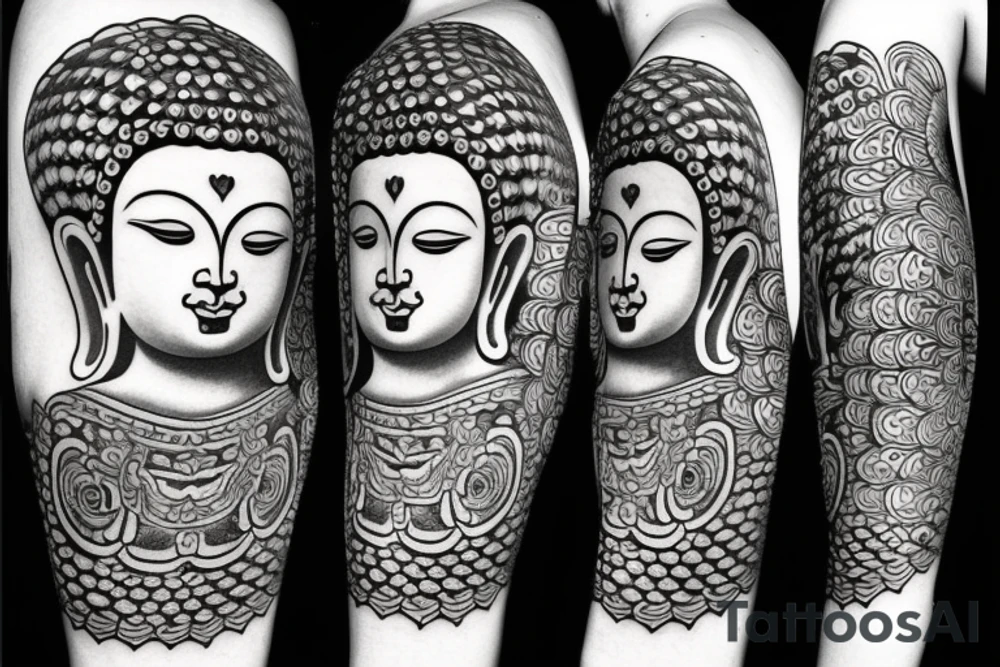 buddha tattoo idea
