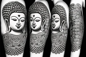 buddha tattoo idea