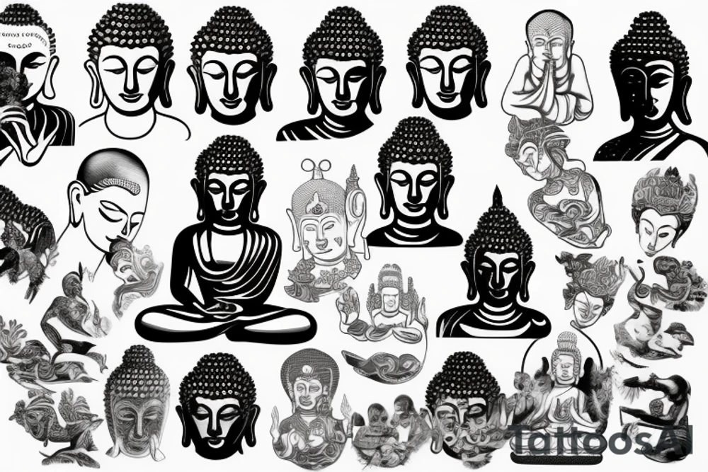 buddha tattoo idea