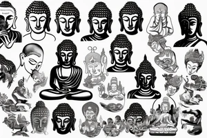 buddha tattoo idea