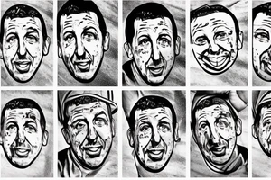 Adam Sandler as a baby tattoo idea