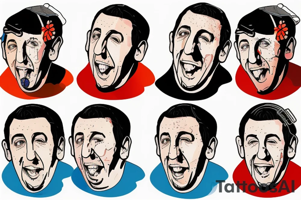 Adam Sandler as a baby tattoo idea