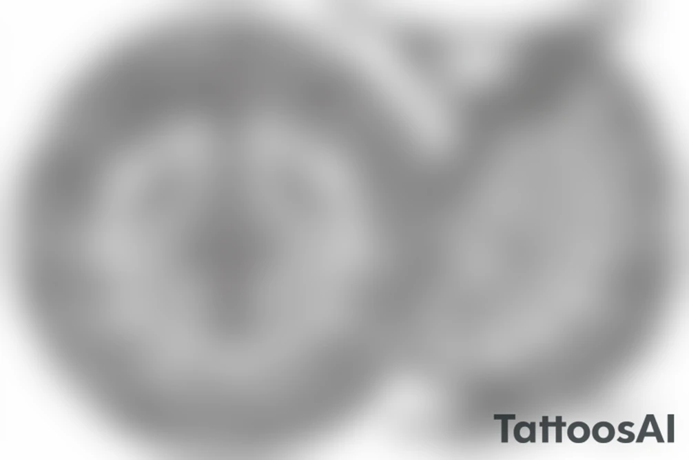 Fibonacci sequence Morse code spelling out "as above so below", overlap seed of life tattoo idea