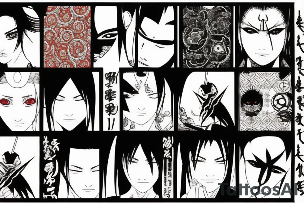 byakugan flaming tattoo idea