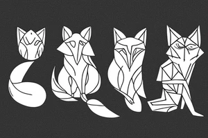 regal fox tattoo idea