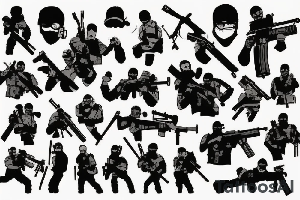 Counter strike tattoo idea