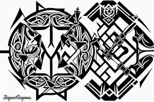 Kingdom Hearts Logo tattoo idea