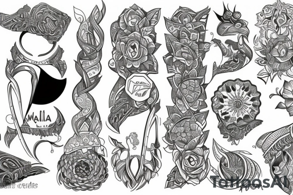Walhala tattoo idea
