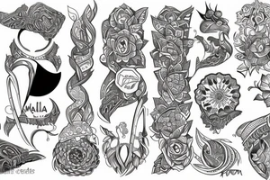 Walhala tattoo idea
