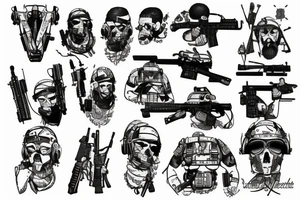 Israeli Spec Ops tattoo idea