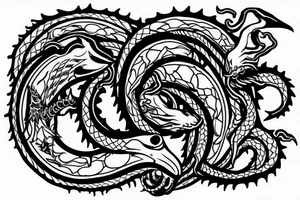 ouroboros tattoo idea