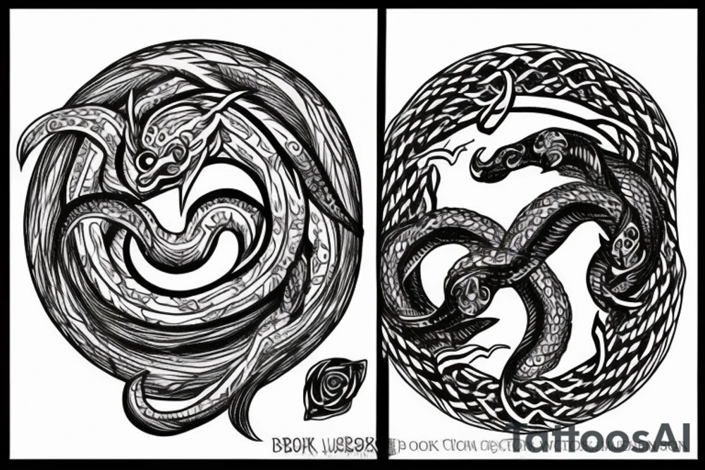 ouroboros tattoo idea