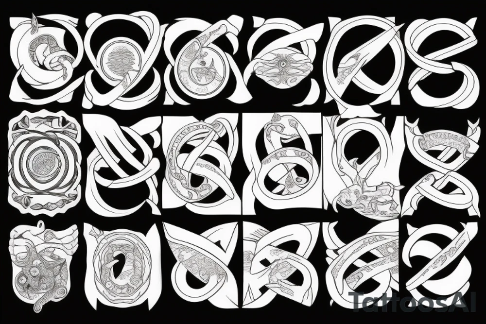 ouroboros tattoo idea