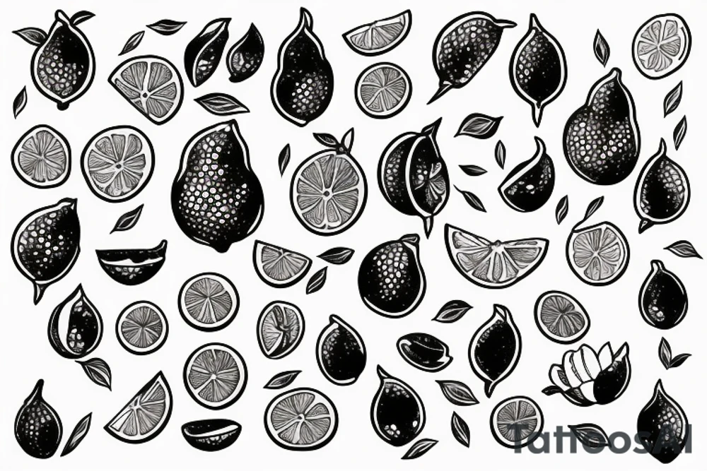 Lemon tattoo idea