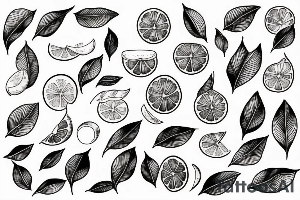 Lemon tattoo idea