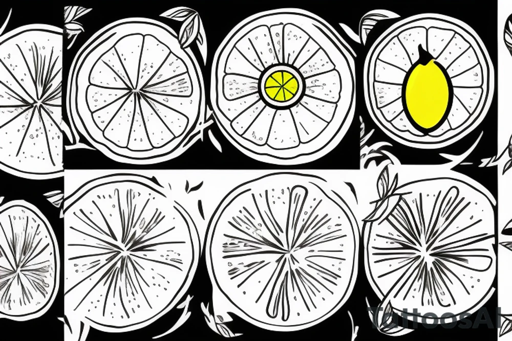 Lemon tattoo idea