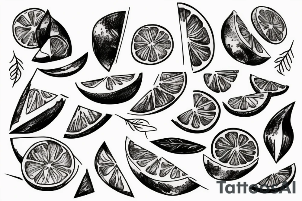 Lemon tattoo idea