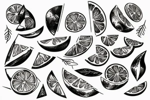 Lemon tattoo idea