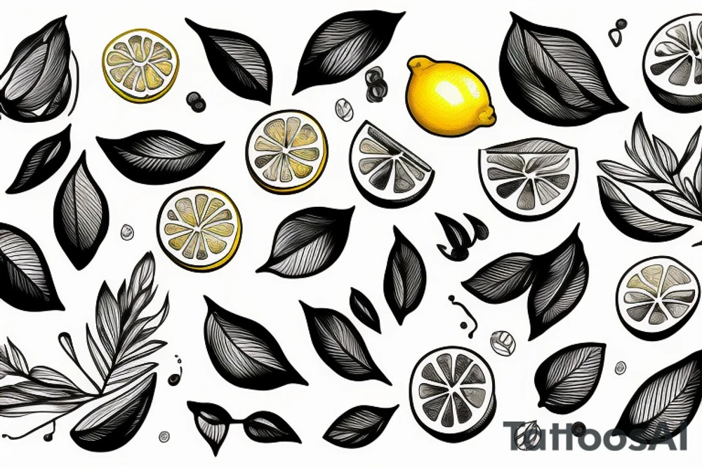 Lemon tattoo idea