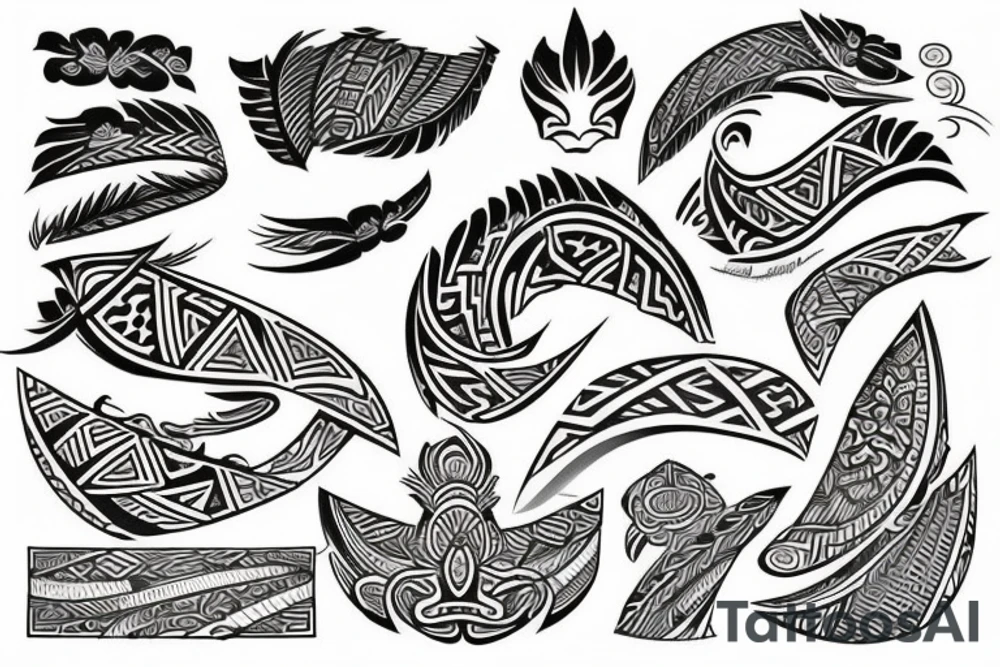 polynesian tattoo idea