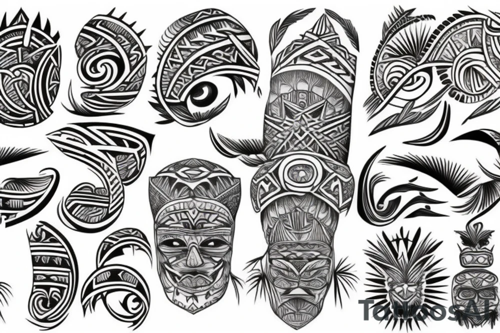 polynesian tattoo idea