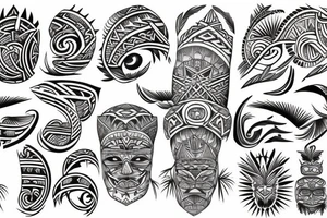 polynesian tattoo idea